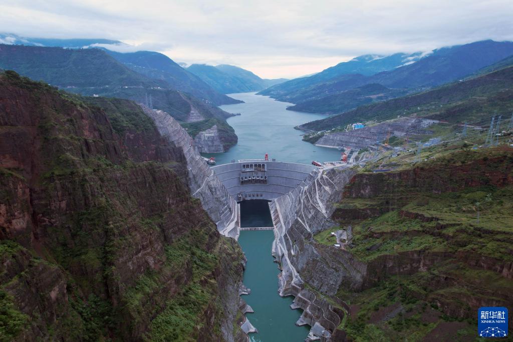 白鹤滩水电站累计发电